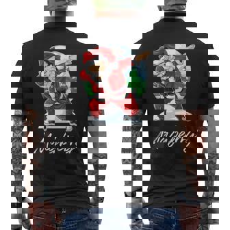 Mayberry Name Gift Santa Mayberry Mens Back Print T-shirt | Seseable UK