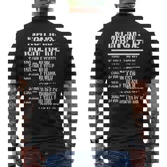 Mechanic Hourly Rate Funny Mechanic Labor Rates Mens Back Print T-shirt | Mazezy