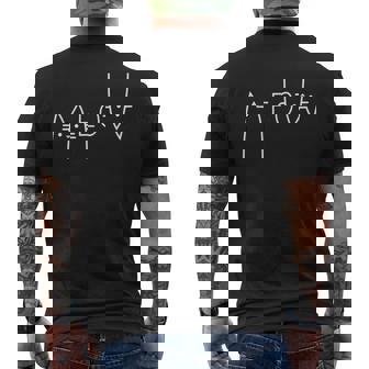 Meow Kitty Funny Cats Mom And Cat Dad Funny Cat Love Mens Back Print T-shirt | Mazezy