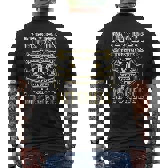 Mitchell Thing You Wouldnt Understand Family Name Mens Back Print T-shirt | Seseable UK