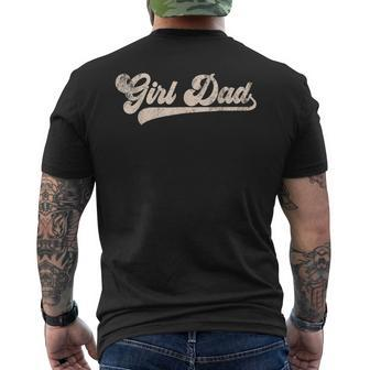 New Girl Dad Of Girls Daddy Gifts Fathers Day Gift For Mens Mens Back Print T-shirt