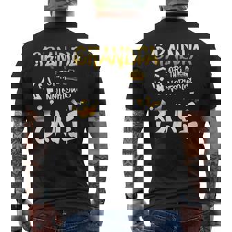 Old School Hip Hop Grandpa Of The Notorious One Men's Back Print T-shirt | Mazezy