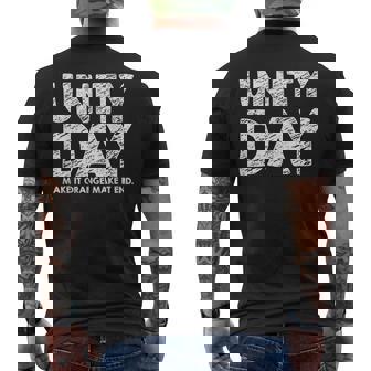 Make It Orange And Make It End Unity Day 2019 Anti Bullying Men's Back Print T-shirt | Mazezy