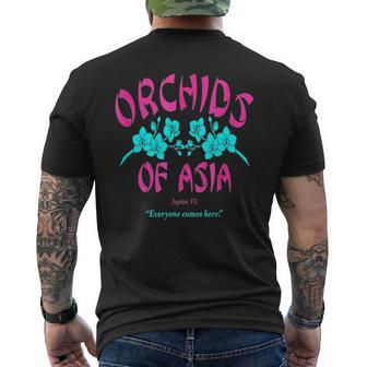 Orchids Of Asia Day T Shirt Men's Back Print T-shirt | Mazezy