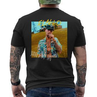 Pa Quererte Rels B Singer Men's Back Print T-shirt | Mazezy