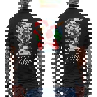 Pickle Name Gift Santa Pickle Mens Back Print T-shirt - Seseable