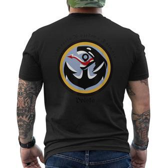 Polish Navy Seal Poland Frogman Military Pride Mens Back Print T-shirt | Mazezy