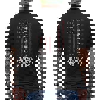 Poppy The Man The Myth The Legend Grandpa Gift Mens Back Print T-shirt - Seseable
