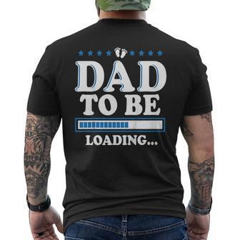 Pregnancy Announcement Dad - First Fathers Day Shirt Men's Back Print T-shirt | Mazezy