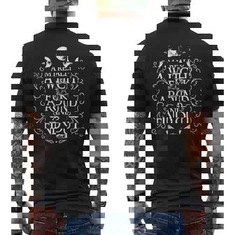 Am I Really A Witch Fuck Around And Find Out Men's Back Print T-shirt | Mazezy