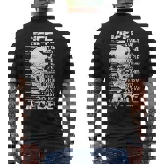 Riffe Name Gift Riffe Ively Met About 3 Or 4 People Mens Back Print T-shirt - Seseable