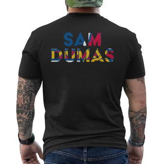 Sam Dumas Hardball Men's Back Print T-shirt | Mazezy
