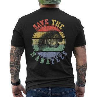 Save The Mana - Mana Lover Zookeeper Marine Biologist Men's Back Print T-shirt | Mazezy