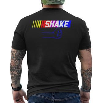 Shake And Bake Family Lover Dad Daughter Son Matching Men's T-shirt Back Print - Seseable