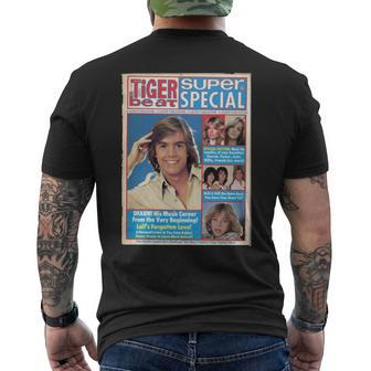Shaun Cassidy Hardy Boys Men's Crewneck Short Sleeve Back Print T-shirt | Mazezy