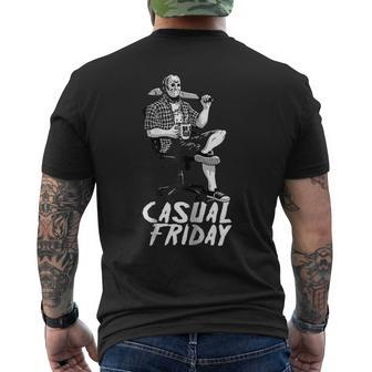 ShirtWoot Casual Friday The 13Th Men's Back Print T-shirt | Mazezy