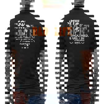 Show Dad Life The Good The Bad The Broke Horse Dad Men's T-shirt Back Print - Thegiftio
