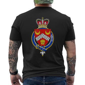 Smith Coat Of Arms Family Crest Mens Back Print T-shirt | Seseable UK
