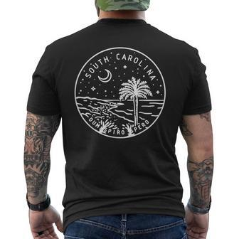 South Carolina 1788 State Of South Carolina Men's T-shirt Back Print - Seseable