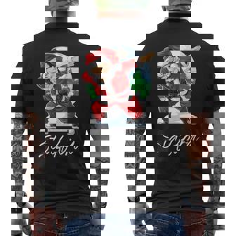 Stafford Name Gift Santa Stafford Mens Back Print T-shirt - Seseable