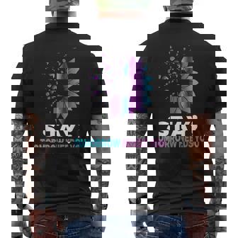 Stay Tomorrow Needs You Mental Health Awareness Month 2023 Men's Back Print T-shirt | Mazezy