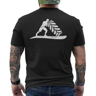 Strongman Tire Tire Flip Tire Turn Powerlifters Muscleman Men's T-shirt Back Print - Seseable