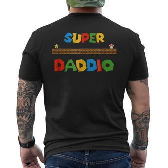 Super Daddio Fathers Day Special V2 Men's T-shirt Back Print - Seseable