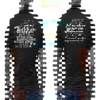 Superhero & Occupational Therapist Ot Occupational Therapy Men's Back Print T-shirt | Mazezy