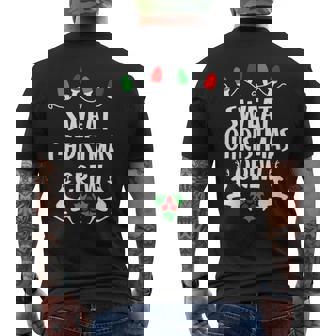 Sweat Name Gift Christmas Crew Sweat Mens Back Print T-shirt - Seseable