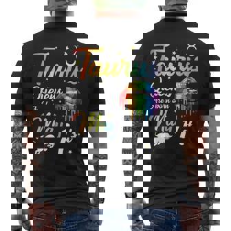 Taurus Queens Are Born On May 1St Happy Birthday To Me You Men's Back Print T-shirt | Mazezy