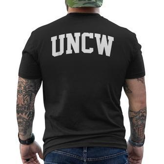 Uncw Athletic Arch College University Alumni Men's T-shirt Back Print - Seseable