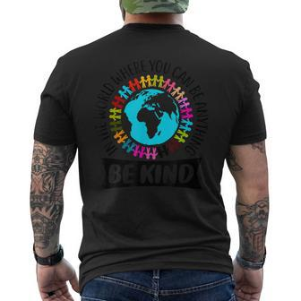 Unity Day Orange 2019 Anti Bullying A World Of Kindness Men's Back Print T-shirt | Mazezy