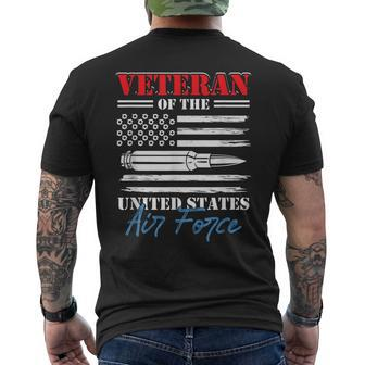 Us Air Force Veteran United States Air Force Veteran V3 Men's T-shirt Back Print - Seseable
