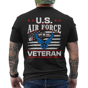 Us Air Force Veteran US Air Force Veteran Men's T-shirt Back Print - Seseable