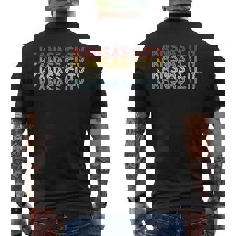 Us American City 70S Retro Usa - Vintage Kansas City Men's T-shirt Back Print | Seseable FR