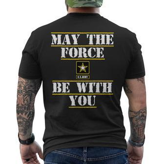 US Army Original Army Force Men's T-shirt Back Print - Seseable