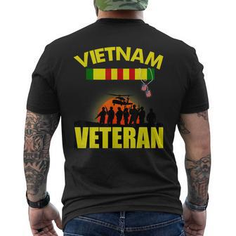 Us Army Vietnam Veteran Grumpy Old Vietnam Veteran Men's T-shirt Back Print - Seseable