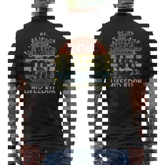 Vintage 1953 Limited Edition 70 Year Old Birthday Men's Back Print T-shirt | Mazezy