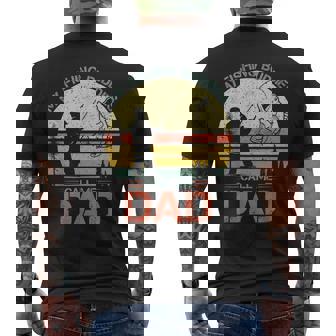 Vintage Fishing Fisherman - My Fishing Buddies Call Me Dad Men's T-shirt Back Print | Seseable CA