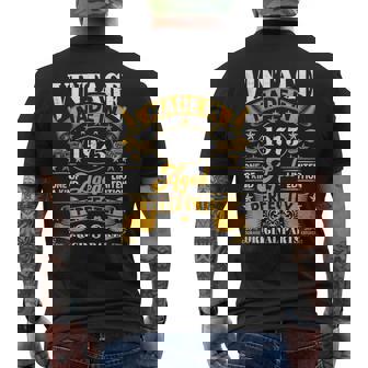 Vintage Made In 1975 Limited Edition 48 Years 48Th Birthday Men's Back Print T-shirt | Mazezy