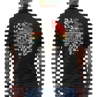Vintage Retro Party Nineties 90S Vibe 1990S Music 90S Men's Back Print T-shirt | Mazezy