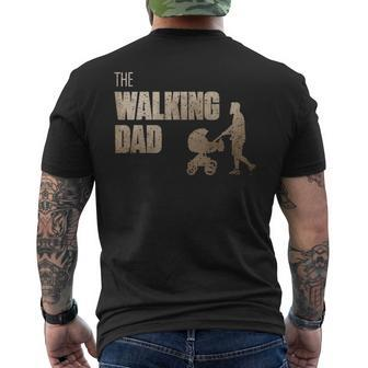 The Walking Dad Fathers Day Men's T-shirt Back Print - Seseable