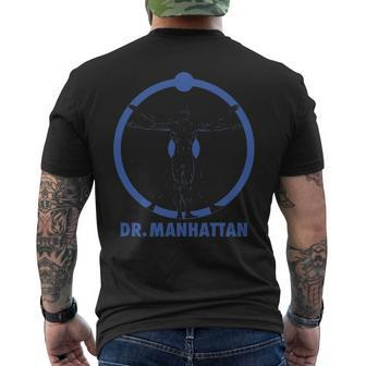 Watchmen Vintage Dr Manhattan Men's T-shirt Back Print - Seseable