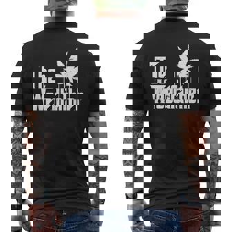 The Weed Father Parody Marijuana Stoner Dad Men's T-shirt Back Print - Thegiftio