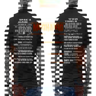 You Might Be A Mechanic If Funny Mechanic Gifts Mens Back Print T-shirt | Mazezy