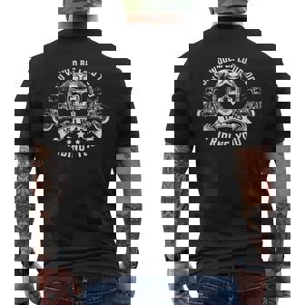 You Would Be Loud Too If I Was Riding You Motorcycle Biker Men's Crewneck Short Sleeve Back Print T-shirt | Seseable UK