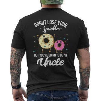 Youre Going To Be An Uncle Pregnancy Announcement Funny Mens Back Print T-shirt | Mazezy