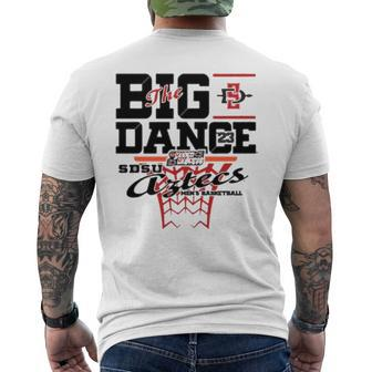 2023 Sdsu March Madness The Big Dance Tee Men's Back Print T-shirt | Mazezy