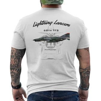 68Th Tfs Tactical Fighter Squadron T Men's Back Print T-shirt | Mazezy