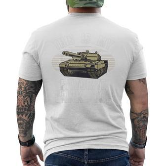 This Is My Favorite Military Soldiers Army Men's T-shirt Back Print - Seseable